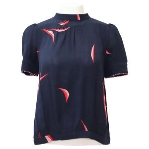 BA&SH Tara blouse Marine